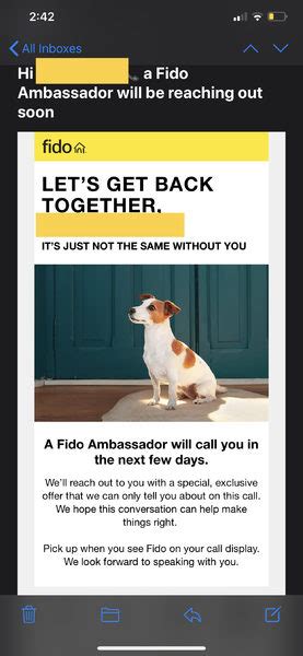 fido international texting.